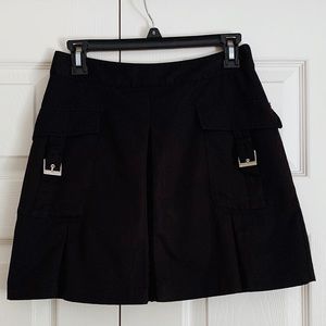 Vintage black pleated IZOD tennis skirt